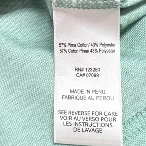 Travis Mathew Golf Polo Mens Size M Light Green Short Sleeve - Picture 3 of 6